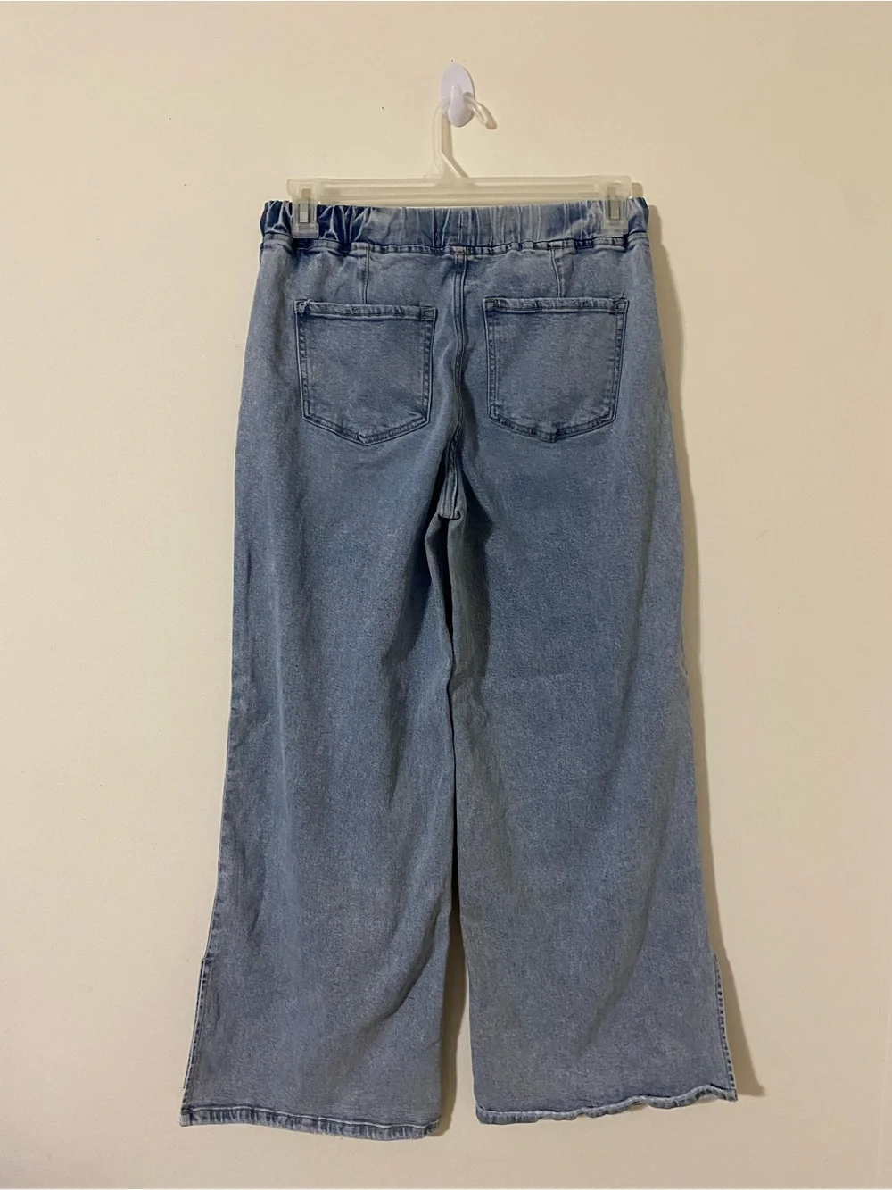 Loverlet Jeans By Vervet Wide Leg Pullon Jeans Size 29/9 - Picture 6 of 9